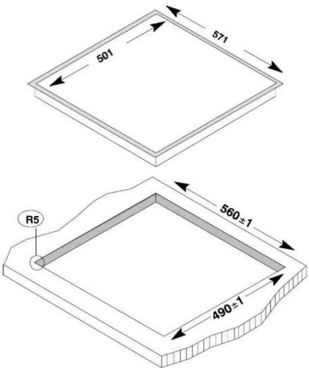 501 571 R5 560±1 490±1