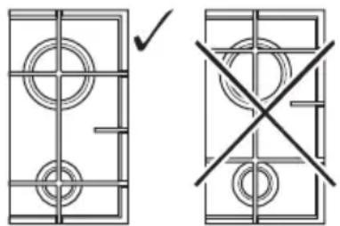 ELECTROLUX KGM64311X - Mřížky pod nádoby - 3