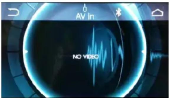 AV in NO VIDEO