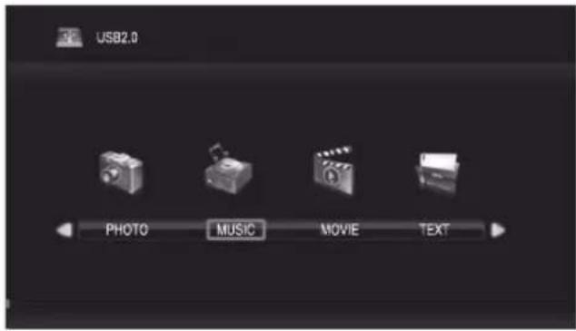 USB2.0 PHOTO MUSIC MOVIE(TEXT)