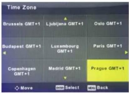 Time Zone Brussels GMT+1 Ljubljana GMT+1 Oslo GMT+1 Budapest GMT+1 Luxembourg GMT+1 Paris GMT+1 Copenhagen GMT+1 Madrid GMT+1 Prague GMT+1 Move Select Back