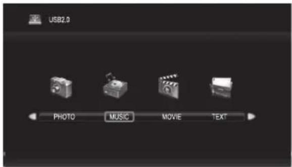 USB2.0 PHOTO MUSIC MOVIE(TEXT)