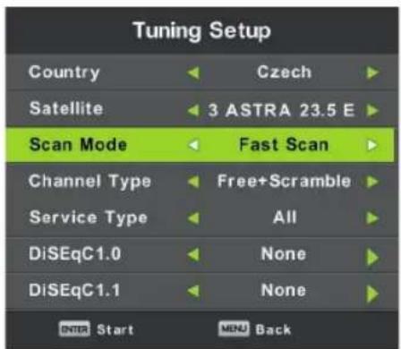 SENCOR SLE 3227TCS - Rychlé ladění M7 FastScan - 1