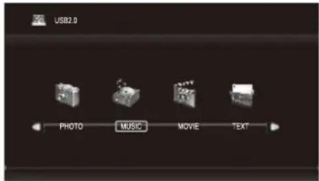 USB2.0 PHOTO MUSIC MOVIE(TEXT)