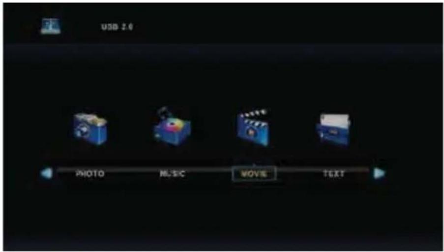 USB 2.6 PHOTO MUSIC MOVE TEXT