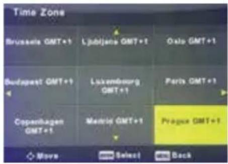 Time Zone Brussels GMT+1 Ljubljana GMT+1 Osta GMT+1 Budapest GMT+1 Luxembourg GMT+1 Ports GMT+1 Copenhagen GMT+1 Madrid GMT+1 Prague GMT+1 Move Select Back
