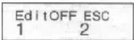 EditOFF ESC 1 2