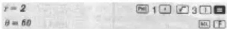 SENCOR SEC 150 - Převod souřadnic (Pol (x, y) Rec (e, Θ)) - 2