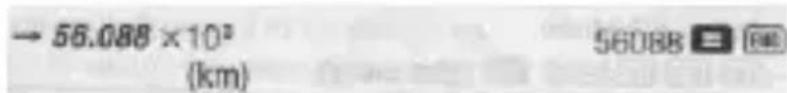 - 56.088 × 10³ (km) 56088 = [RE]