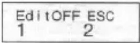 EditOFF ESC 1 2