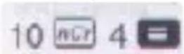 SENCOR SEC 160 - Potęga druga i potęga trzecia/pierwiastek kwadratowy i sześcienny/odwrotności/silnie/liczby losowe/p/kombinacje i permutacje - 4