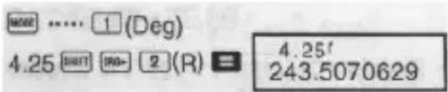 NOTE .... 1 (Deg) 4.25 SHIFT INR- 2 (R) 4.25' 243.5070629