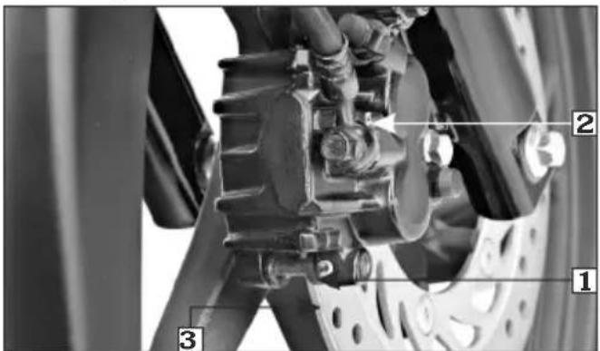 HERO Passion Xpro (2012) - Front brake (Disc Type) - 2