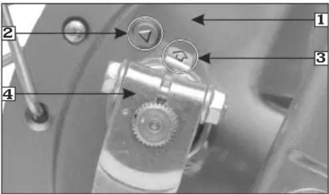 HERO Passion Xpro (2012) - Front brake wear indication - 1