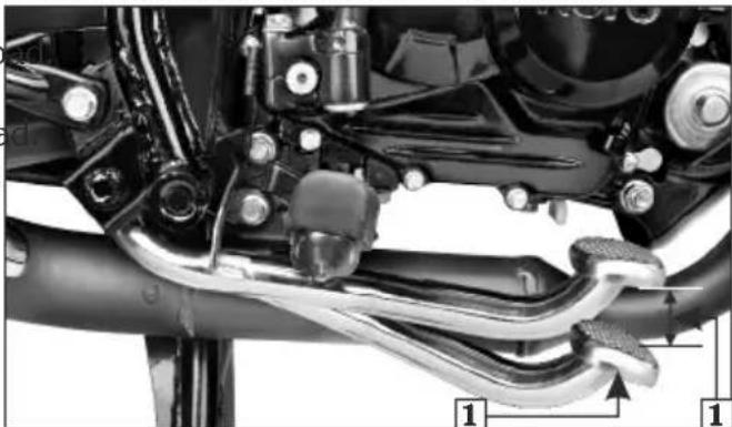 HERO Passion Xpro (2012) - Rear brake (Adjustment) - 1