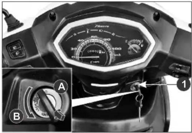 HERO Pleasure (2014) - STEERING LOCK - 1