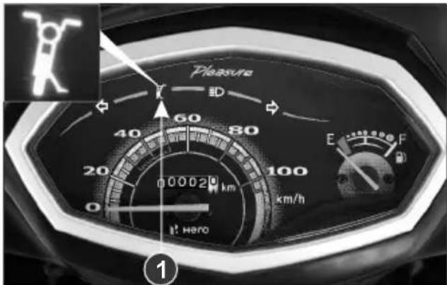 HERO Pleasure (2014) - SIDE STAND INDICATOR - 1