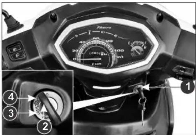 HERO Pleasure (2014) - ESSENTIAL INDIVIDUAL COMPONENTS IGNITION SWITCH - 2
