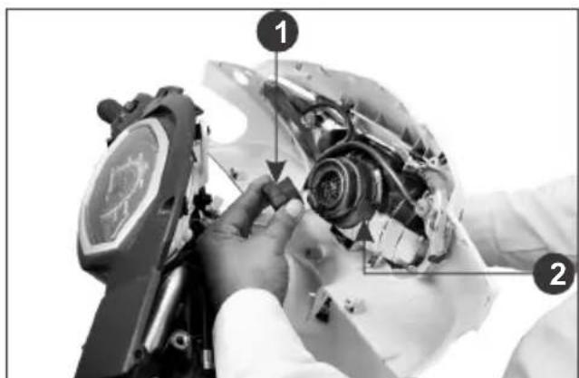 HERO Pleasure (2014) - Headlamp / Position lamp bulb - 1