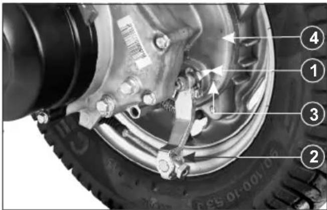 HERO Pleasure (2014) - BRAKE SHOE WEAR - 3