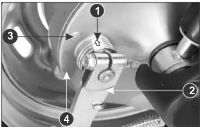 HERO Pleasure (2014) - BRAKE SHOE WEAR - 2