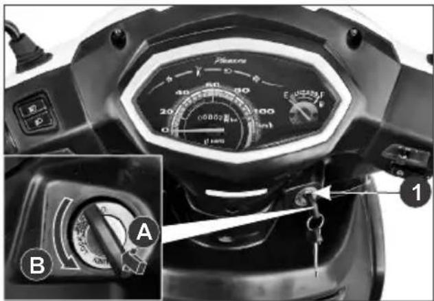 HERO Pleasure (2014) - STEERING LOCK - 1