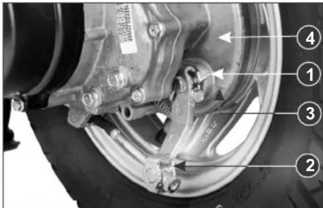 HERO Pleasure (2014) - BRAKE SHOE WEAR - 4