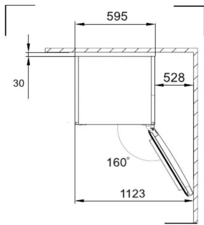595 30 528 160° 1123
