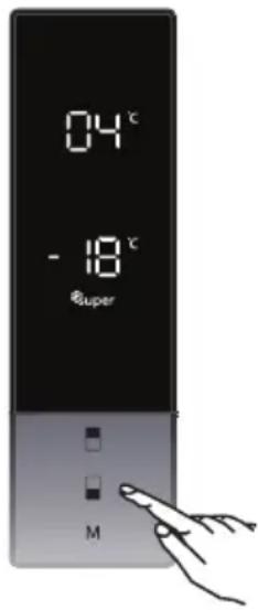 04°C -18°C Super M