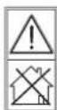 PARKSIDE PHDB 4 C3 - Explanation of the symbols on the appliance! - 2