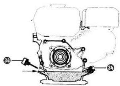 PARKSIDE PHDB 4 C3 - Controllare il livello dell'olio del motore - 2