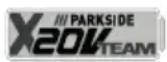 PARKSIDE PKGA 40-Li A1 - Obrazové symboly na přístroji - 1