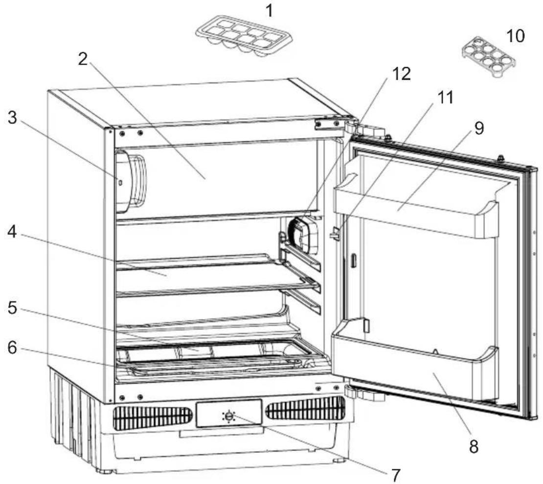Kluge KC2120J - Před použitím chladničky - 1
