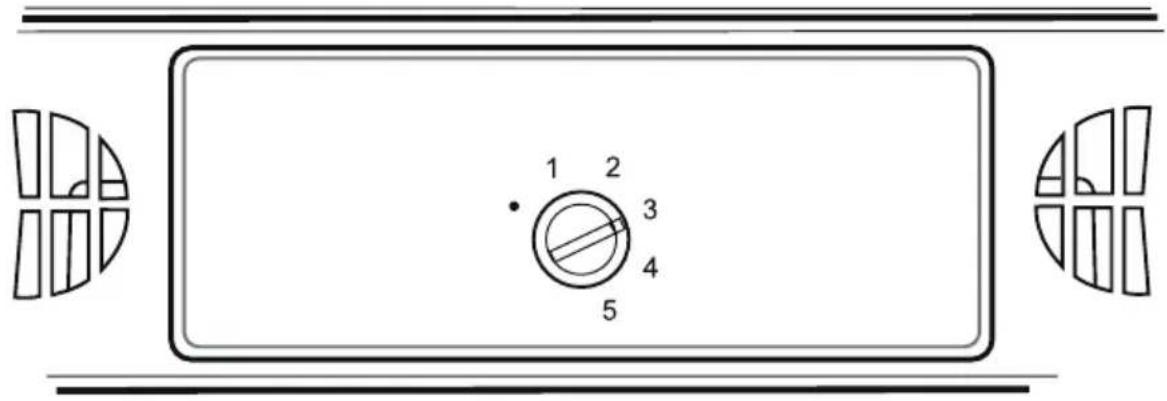 Kluge KC2120J - Thermostat setting - 1