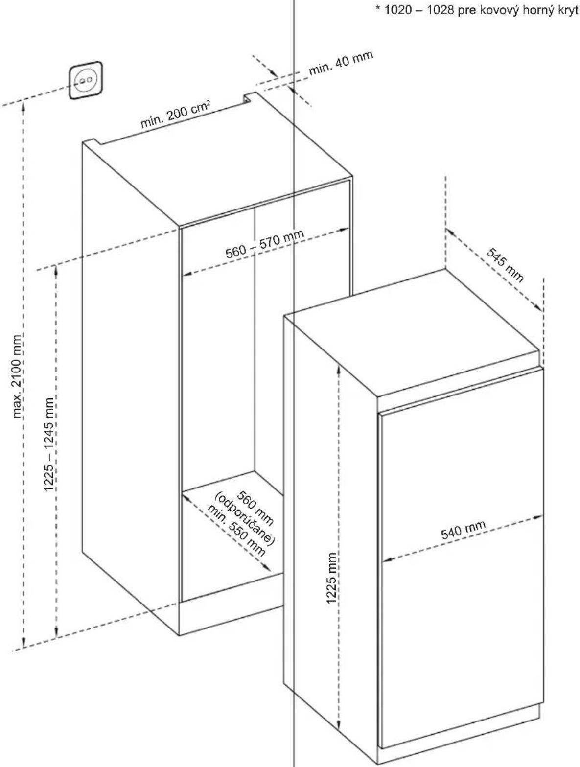 Kluge KC2192J - Mraziaci priestor (Mraznička): - 1