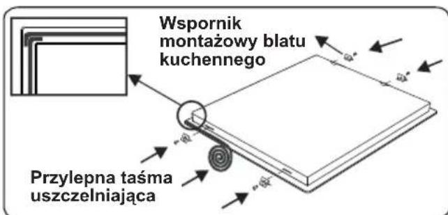 Kluge KPV6010B - Instalacja płyty grzewczej - 3