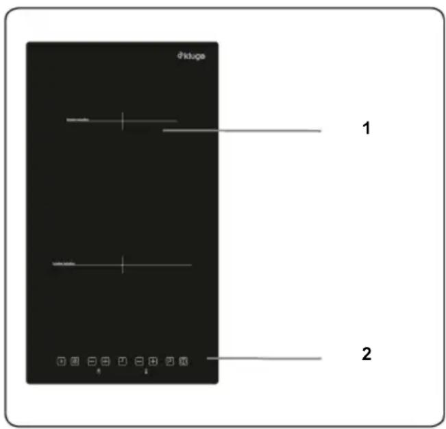 Kluge KPI3000B - Seznam komponent - 1
