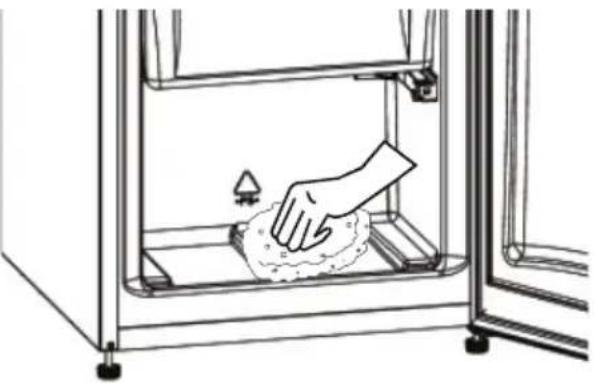 Kluge KC2256J - Defrosting the freezer compartment - 1