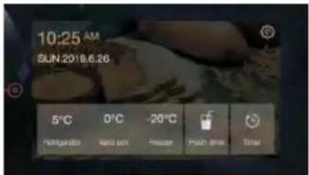 10:25 AM SUN 2019.6.26 5°C 0°C -20°C Pflichter Wang am Froster Fresh dries Total