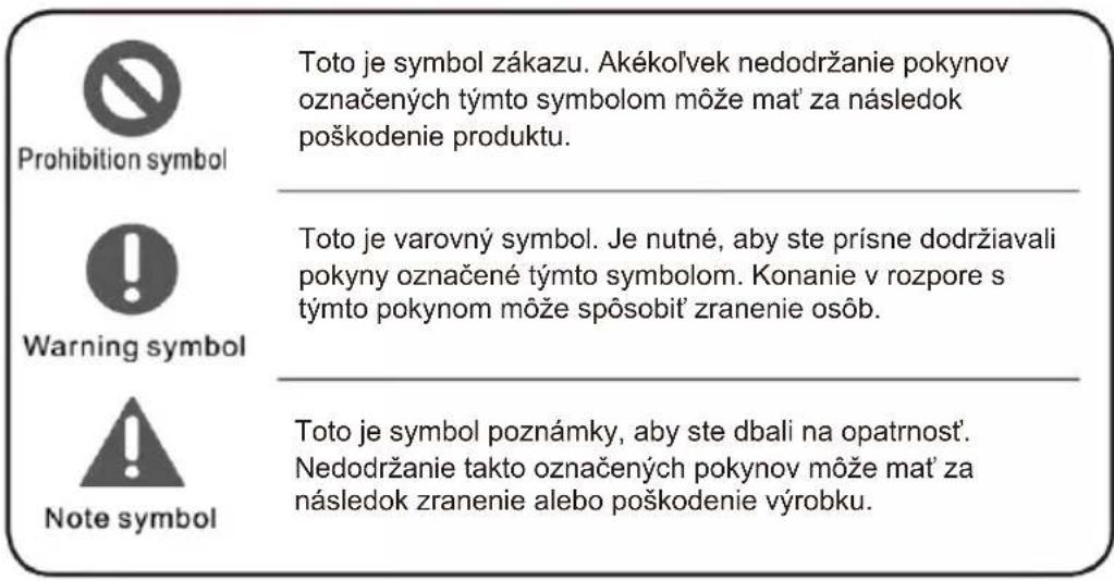 MIDEA MDRB521MGE28T - Význam bezpečnostných symbolov - 1