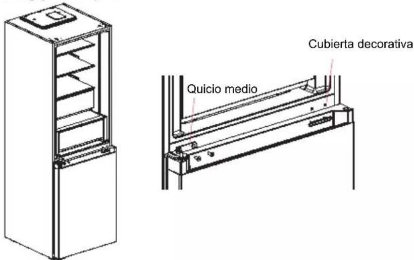 Cubierta decorativa Quicio medio