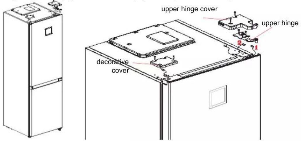 upper hinge cover upper hinge decorative cover