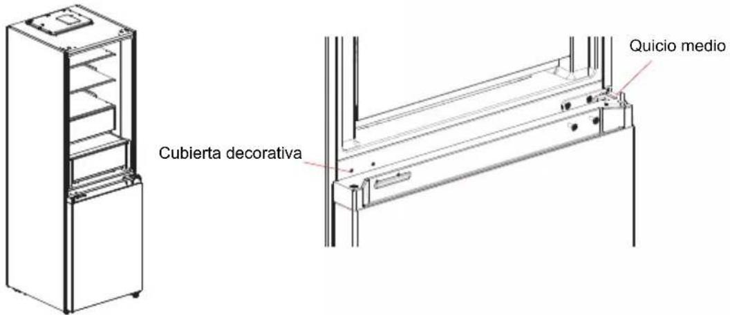 Cubierta decorativa Quicio medio