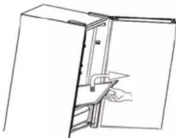 MIDEA MDRB521MGE28T - Čištění skleněných polic - 1