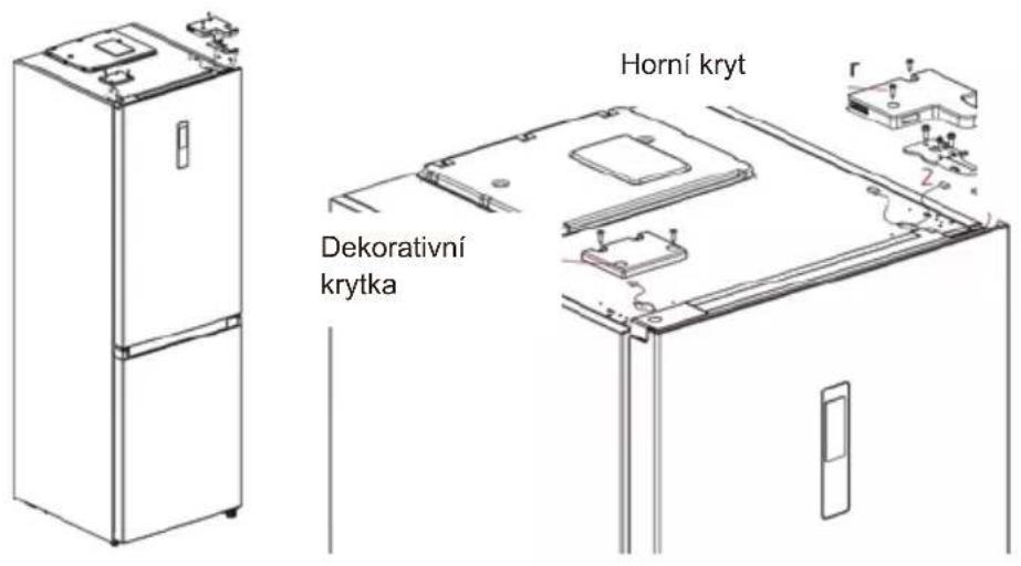 Horní kryt Dekorativní krytka