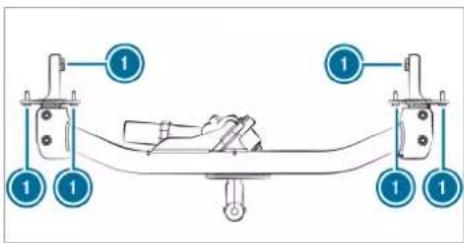 Mercedes-Benz GLE (2022) - General notes on the trailer hitch - 2