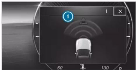 Mercedes-Benz GLE (2022) - Function of Active Brake Assist - 2