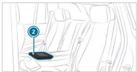 Mercedes-Benz GLE (2022) - Locking/unlocking the glove compartment - 4