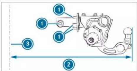 Mercedes-Benz GLE (2022) - General notes on the trailer hitch - 1