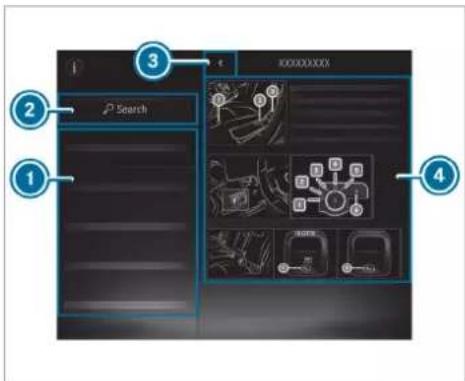 Mercedes-Benz GLE (2022) - Calling up the Digital Owner's Manual - 1